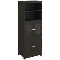 alacena de cocina 60x30x162 cm negro