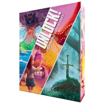 Juego de mesa Asmodee Unlock! Enchanted Adventures Cooperativo 60 min