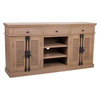 aparador marron 173x41x89h cm