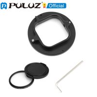 anillo adaptador de filtro de lente uv de 52mm para gopro hero12 black hero11 black hero10 9 black tapa de lente con filtro uv para fotografia