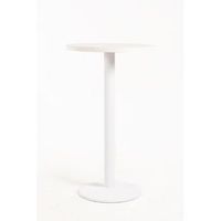 mesa kuat alta redonda 60 cm de madera 1056060 cm - blanco