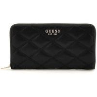 guess cartera cartera tamsin small zip black para nino
