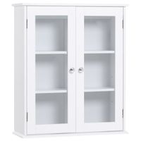 armario de pared bano 55x20x65 cm blanco