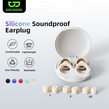 Tapones para los oídos de silicona para nadar, dormir, cancelar el ruido, reducción de rebote lento, insonorizados, reducen los perturbaciones, tapones para los oídos de bucle de calidad