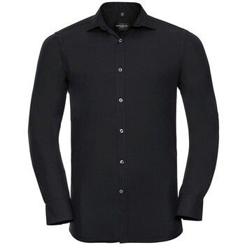 Russell Collection Camisa manga larga Ultimate para hombre