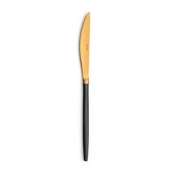 Set 12 Cuhcillos Mesa Acero Y Pvd 18/0-4mm Amefa Soprano - Oro No Apto Microondas