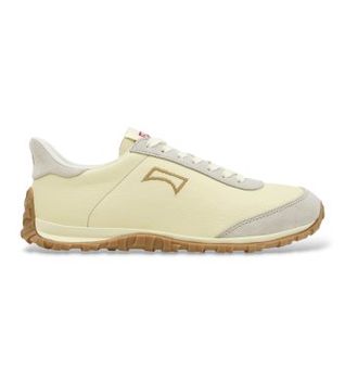 Camper para mujer. K201885-010 Zapatillas de piel Drift Walk beige (38), Plano, Cordones, Casual