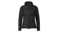 chaqueta vaude batura con capucha negra