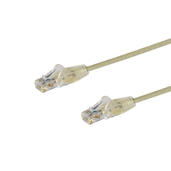 Cable 1m de Red Cat6 Sin Enganches Gris