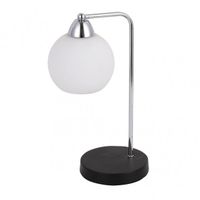 sobremesa con tulipa esferica pissis cromo fabrilamp