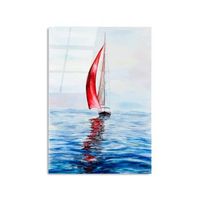 pintura vidrio templado uv-411 multicolor 50x70 cm