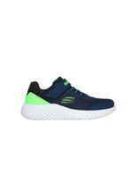 zapatillas skechers bounder-tech - ultravoid nino azul marino