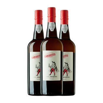 Barbeito Vino Tinto Dry Madeira 3 Años 75 Cl 19% Vol. (pack De 3 Unidades)
