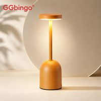 lampara de escritorio inalambrica ggbingo con control tactil luz nocturna led nordica lampara de mesa de metal lampara de dormitorio inalambrica lampara de mesa recargable