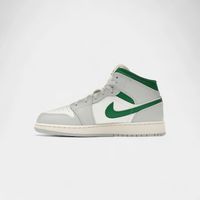 nike zapatillas altas 1 mid white pure platinum pine green gs para hombre
