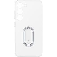 samsung clear gadget case funda de silicona con anillo transparente para galaxy s23