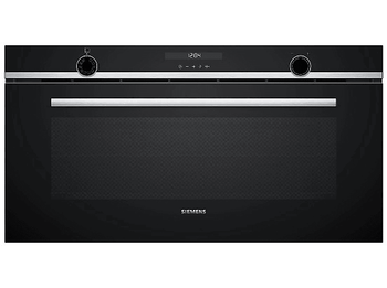 Horno - Siemens VB558C0S0, Multifunción, 85 L, Integrado, 90 cm, Precalentamiento rápido, Display LCD