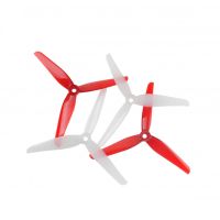 2 pares  10 pares hqprop ethix p4 candy cane 5140 51x40 51 pulgadas 3 palas helice de poli carbonato para rc drone f