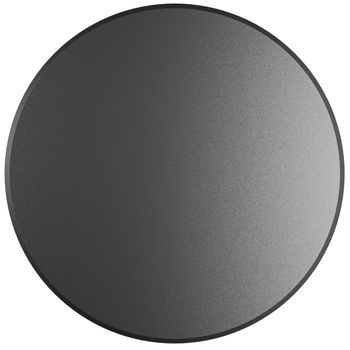 Mac Wall Xl Negro - Aplique Led De Pared De 20 W Con Interruptor Cct, 2700k/3200k/4000k, Aluminio, Aplique De Pared De 360 Grados - Beneito & Faure