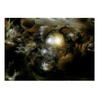 papel pintado 3d - enigma del cosmos 150x105 cm
