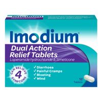 imodium dual action relief