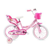 bicicleta ninos minnie mouse 16 pulgadas 5-7 anos