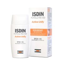 isdin protector solar facial fotoultra 100 active unify fusion fluido despigmentante spf50