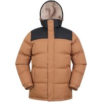 mountain warehouse abrigo de plumas snow para hombre
