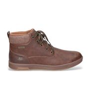 skechers para hombre 210945 botines cavell marron 43 plano cordones casual