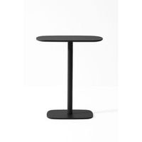 mesa alta sunset black 60 cm de madera 74508080 cm - negro