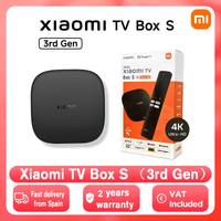 version global xiaomi tv box s 3 generacion 4k uhd 2gb 32gb bluetooth 52 wifi dolby vision google tv netflix reproductor multimedia inteligente