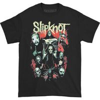 slipknot camiseta manga larga come play dying para hombre
