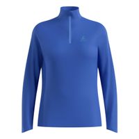 odlo essential 12 zip camiseta de running mujeres-azul