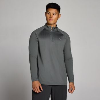 Sudadera con cremallera 1/4 Training para hombre de MP - Gris oscuro - XXL