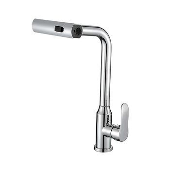 Grifo Cocina Cascada Lh-188  | Cromo Brillo