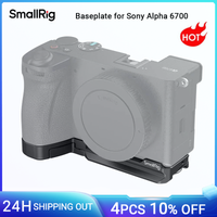 smallrig-placa base a6700 para sony alpha 6700 placa de liberacion rapida integrada para arca interruptor rapido entre tripode y estabilizador