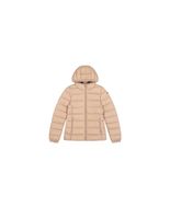 chaqueta champion hooded polyfilled mujer wtp beige