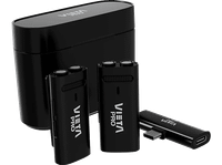 microfono - vieta influencer vm-mf040bk inalambricos tecnologia enc autonomia 10 horas negro