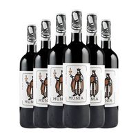 vinaguarena vino tinto munia toro roble 75 cl 145 vol pack de 6 unidades