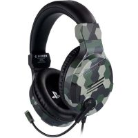 auriculares nacon con cable estereo para gaming microfono ajustable y controles en linea verde