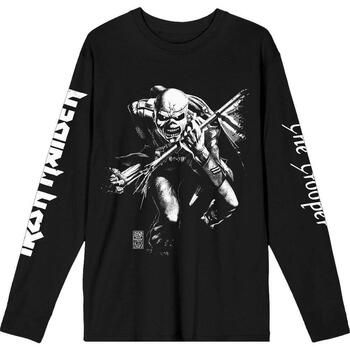 Iron Maiden Camiseta manga larga Trooper Isolated para hombre
