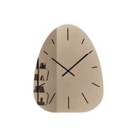 reloj de pared de bronce con grabados 80 x 100 cm