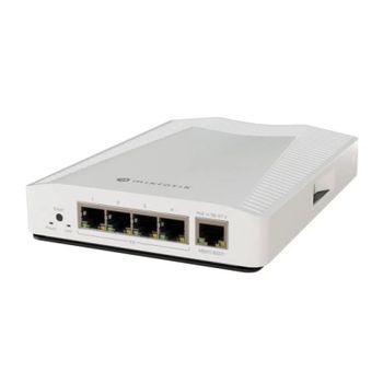 Switch Mikrotik DINRail Pro ARM 1200MHz 4x10G Ethernet/1xGigabit RJ-45 PoE Blanco