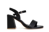 sandalias de piel modelo gilda black 37