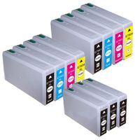 compatible multipack epson workforce pro wf-4630dwf printer ink cartridges 11 pack -c13t79014010