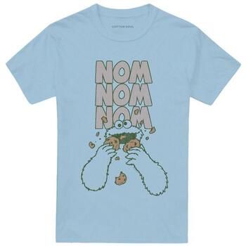 Sesame Street Camiseta Nom Nom para mujer