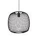 Lampara Colgante Lumiere Negro 1xe27 Regx35x35 de FABRILAMP.