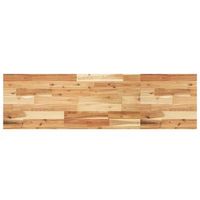 encimera tocador bano madera acacia acabado aceite 120x40x4 cm vidaxl