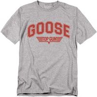 top gun camiseta goose para mujer