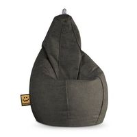 puff pera polipiel para exterior patagonia gris xxl